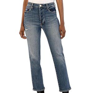 Kut From the Kloth- Rosa Ankle Vintage Straight Leg Jeans, Size 0